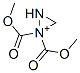 bis(methoxycarbonyl)methylidene-imino-azanium Structure