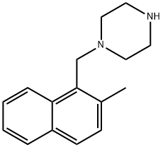 1-(2-METHYLNAPHTHALEN-1-YLMETHYL)PIPERAZINE Structure