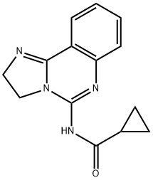 Cyclopropanecarboxamide, N-(2,3-dihydroimidazo[1,2-c]quinazolin-5-yl)- (9CI) Structure