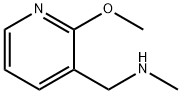 3-Pyridinemethanamine, 2-methoxy-N-methyl- 구조식 이미지