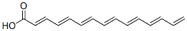 (2E,4E,6E,8E,10E,12E)-pentadeca-2,4,6,8,10,12,14-heptaenoic acid Structure