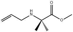 Alanine, 2-methyl-N-2-propenyl-, methyl ester (9CI) 구조식 이미지