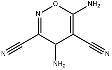 4H-1,2-Oxazine-3,5-dicarbonitrile,  4,6-diamino- Structure
