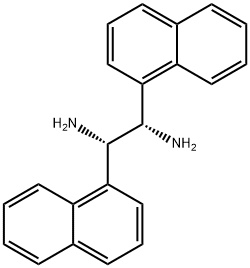 (S,  S)-1,2-Bis(1-naphthyl)-1,2-ethanediamine  dihydrochloride 구조식 이미지