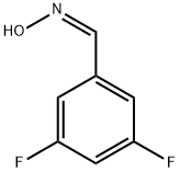 Benzaldehyde, 3,5-difluoro-, oxime (9CI) 구조식 이미지