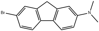 9H-Fluoren-2-aMine, 7-broMo-N,N-diMethyl- Structure