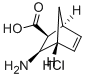 (1S,2S,3R,4R)-(+)-3-AMINOBICYCLO[2.2.1]HEPT-5-ENE-2-CARBOXYLIC ACID HYDROCHLORIDE Structure