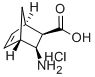 (1R,2R,3S,4S)-(-)-3-AMINOBICYCLO[2.2.1]HEPT-5-ENE-2-CARBOXYLIC ACID HYDROCHLORIDE Structure