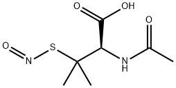 2-acetamido-3-methyl-3-(nitrososulfanyl)butanoic acid 구조식 이미지