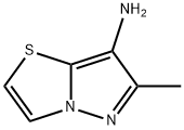 Pyrazolo[5,1-b]thiazol-7-amine,  6-methyl- 구조식 이미지