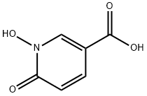 3-Pyridinecarboxylic acid, 1,6-dihydro-1-hydroxy-6-oxo- (9CI) 구조식 이미지