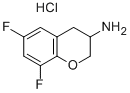 6,8-DIFLUORO-CHROMAN-3-YLAMINE HYDROCHLORIDE Structure