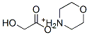 morpholinium hydroxyacetate Structure