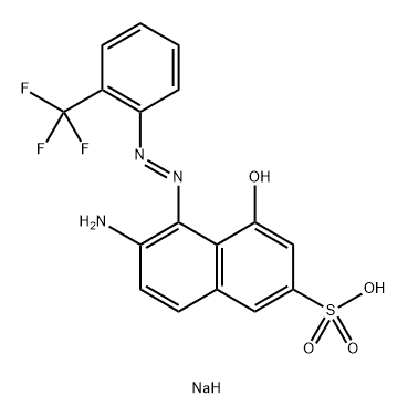 67786-14-5 sodium 6-amino-4-hydroxy-5-[[2-(trifluoromethyl)phenyl]azo]naphthalene-2-sulphonate
