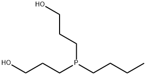 n-Butylbis(3-hydroxypropyl)phosphine Oxide Structure