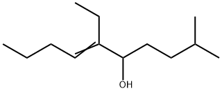 6-ethyl-2-methyl-6-decen-5-ol 구조식 이미지
