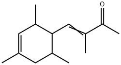 3-methyl-4-(2,4,6-trimethyl-3-cyclohexen-1-yl)-3-buten-2-one  구조식 이미지