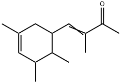 3-methyl-4-(3,5,6-trimethyl-3-cyclohexen-1-yl)-3-buten-2-one  Structure
