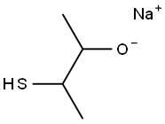 Sodium 3-mercapto-2-butanolate Structure