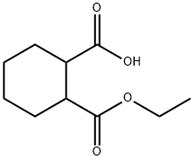ethyl hydrogen cyclohexane-1,2-dicarboxylate Structure