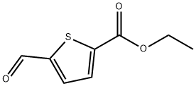 ethyl 5-formylthiophene-2-carboxylate 구조식 이미지