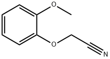 (2-METHOXYPHENOXY)ACETONITRILE Structure