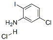 2-Iodo-5-chloroaniline hydrochloride Structure
