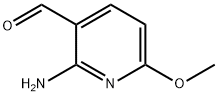 3-Pyridinecarboxaldehyde, 2-amino-6-methoxy- (9CI) Structure