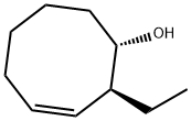 3-Cycloocten-1-ol, 2-ethyl-, (1S,2S)- (9CI) Structure
