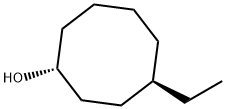 Cyclooctanol, 4-ethyl-, (1R,4R)- (9CI) Structure
