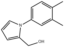 1-(3,4-DIMETHYLPHENYL)-1H-PYRROLE-2-METHANOL 구조식 이미지