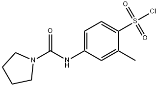 2-METHYL-4-[(PYRROLIDINE-1-CARBONYL)-AMINO]-N-METHYLPYRROLIDINE 구조식 이미지
