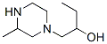 1-Piperazineethanol,-alpha--ethyl-3-methyl-(9CI) 구조식 이미지