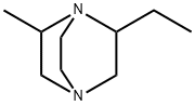 1,4-Diazabicyclo[2.2.2]octane,2-ethyl-6-methyl-(9CI) Structure