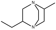 1,4-Diazabicyclo[2.2.2]octane,2-ethyl-5-methyl-(9CI) 구조식 이미지
