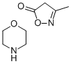 3-METHYLISOXAZOL-5(4H)-ONE MORPHOLINE SALT Structure