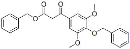 benzyl 3-[4-(benzyloxy)-3,5-dimethoxyphenyl]-3-oxopropionate 구조식 이미지