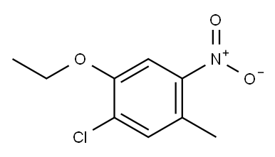 5-chloro-4-ethoxy-2-nitrotoluene 구조식 이미지