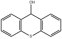 9H-Thioxanthen-9-ol 구조식 이미지