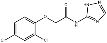 2-(2,4-Dichlorophenoxy)-N-(1H-1,2,4-triazol-3-yl)acetamide Structure