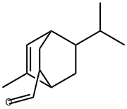 7-FORMYL-5-ISOPROPYL-2-METHYLBICYCLO(2.2.2)OCT-2-ENE 구조식 이미지