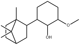 2-methoxy-6-(1,7,7-trimethylbicyclo[2.2.1]hept-2-yl)cyclohexan-1-ol 구조식 이미지