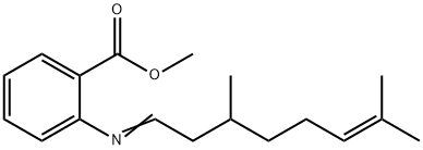 Citronellal methylanthranilate  Structure