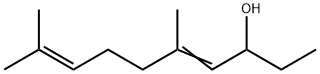 5,9-dimethyl-4,8-decadien-3-ol Structure