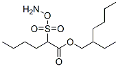 2-(Ammoniooxysulfonyl)hexanoic acid 2-ethylhexyl ester Structure