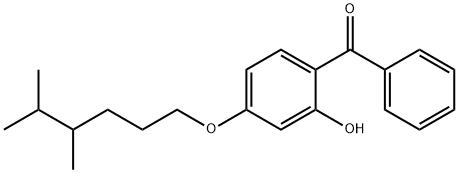 [4-[(4,5-dimethylhexyl)oxy]-2-hydroxyphenyl] phenyl ketone 구조식 이미지