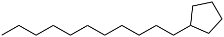 undecylcyclopentane Structure