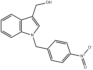 1-[(4-NITROPHENYL)METHYL]-1H-INDOLE-3-METHANOL Structure