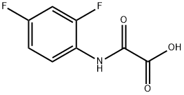 [(2,4-difluorophenyl)amino](oxo)acetic acid Structure