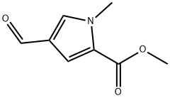 METHYL 4-FORMYL-1-METHYL-1H-PYRROLE-2-CARBOXYLATE Structure